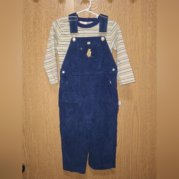 Vintage Blue Babys Overalls - Picture 1 of 4